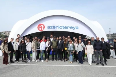 "Azərlotereya" на "Бакинском Марафоне-2025"