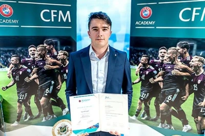 AFFA employee: "Graduating from the UEFA Academy's educational program with honors is a source of pride for me"
