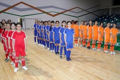 "Girls Futsal Cup" tournament organized in Guba with the support of UEFA