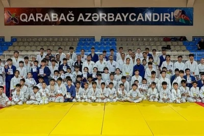 Azerbaycan Judo Federasyonu Goranboy'da masterclass düzenledi