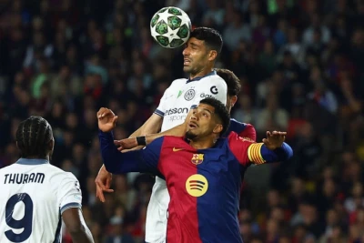 "Barcelona" conceded 7 goals in a Champions League tie for the first time in 12 years