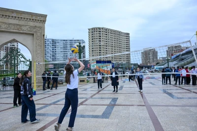 "Sağlıklı Yaşam" projesinin bir sonraki durağı Hatai ilçesindeki Haydar Aliyev Parkı oldu - FOTO