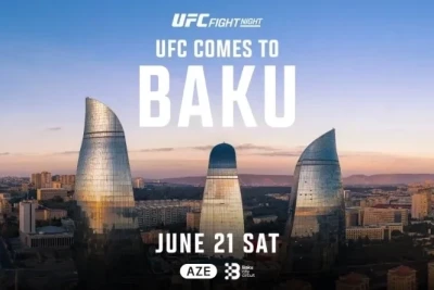 Объявлены цены на билеты на "UFC Fight Night", который пройдет в Баку
