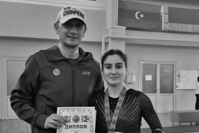 Azerbaycanlı jimnast uluslararası yarışmada bronz madalya kazandı