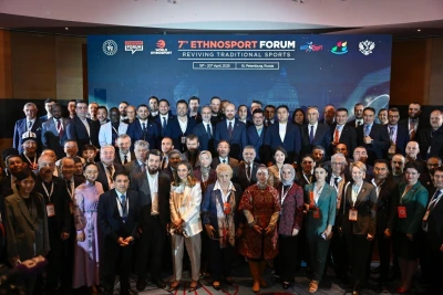 Elnur Mammadov, Dünya Etnospor Konfederasyonu Uluslararası Forumuna Katıldı - FOTO