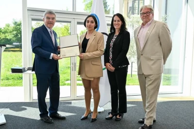 Ayan Khankishiyeva made history as the first Azerbaijani coach to receive a certificate in safe sport