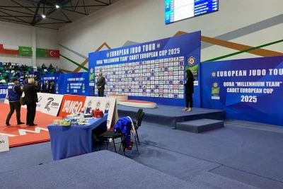 Guba'da Gençler Arası Judo Avrupa Kupası Açılış Töreni Yapıldı