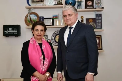 AFFA Genel Sekreteri Meksika Büyükelçisi ile Görüştü