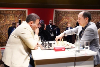 Azerbaijani Chess Players Lead in "Champions Battle"