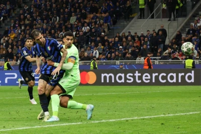 European champion scores first goal in European cups