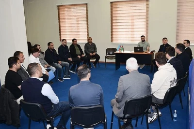 AFFA'da koordinatörler ve kulüp yetkilileri ile toplantı yapıldı - FOTO
