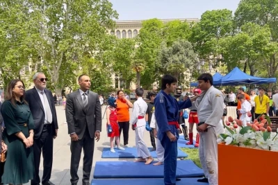 Sports festival dedicated to the 102nd anniversary of the National Leader Heydar Aliyev was organized - PHOTO
